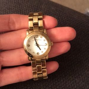 Marc by Marc Jacobs Gold Watch (needs battery)
